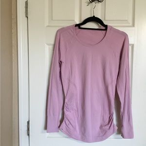 Athleta Fastest Track Long Sleeve Pink Running Shirt M/L?